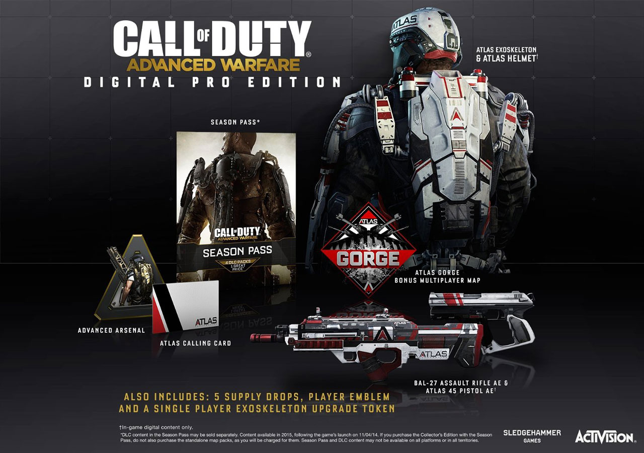 Advanced Warfare Collectors Editions announced! - Call Of Duty - INTEL